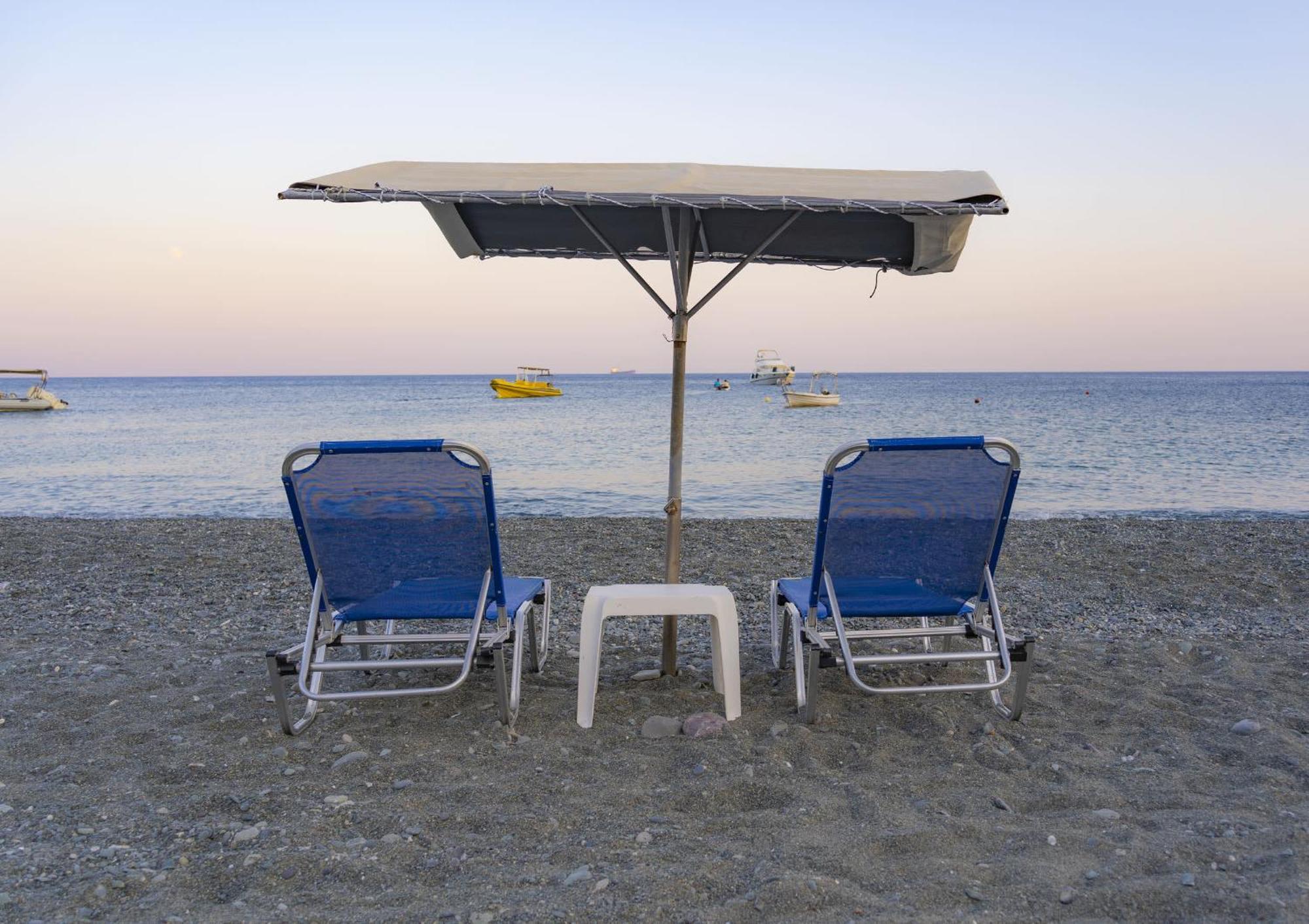 Shades Of Blue Villa Kali Limenes Bagian luar foto